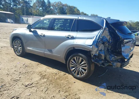 2020 Toyota Highlander Platinum from USA, damaged, VIN 5TDFZRBH2LS036099